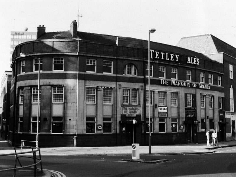 The Marquis of Granby on Eastgate, pictured in August 1984, was converted into a shop and offices.