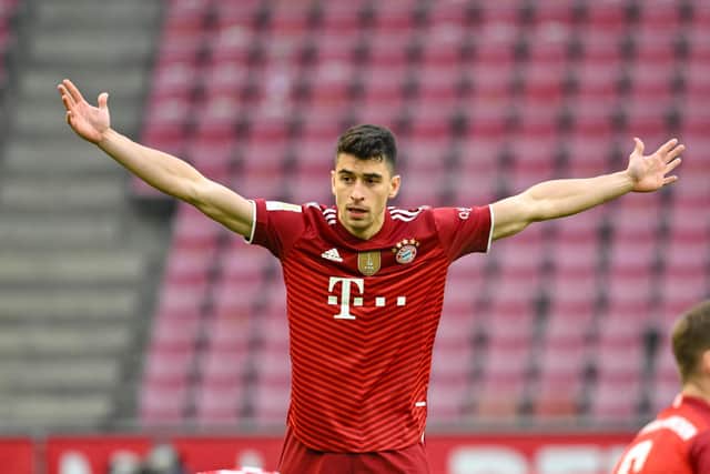 CLOSING IN: Bayern Munich midfielder Marc Roca, above, is expected to become Leeds United's third signing of the summer.
Photo by Alex Gottschalk/DeFodi Images via Getty Images.