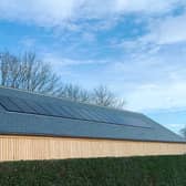 A new study revealed that over 70% of Leeds residents have considered installing solar energy panels. Pictured is an integrated solar PV fitted by Solec Energy Solutions in Leeds.