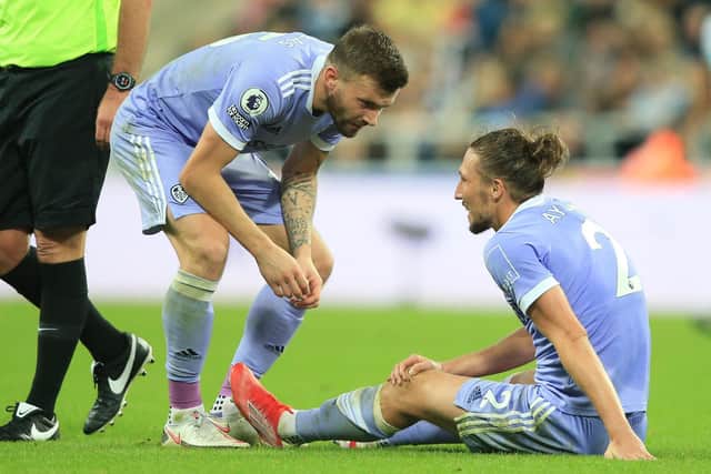 BIG LOSSES - Both Stuart Dallas and Luke Ayling were lost to serious injuries during a torrid 2021/22 Leeds United season and a small squad struggled to cope. Pic: Getty