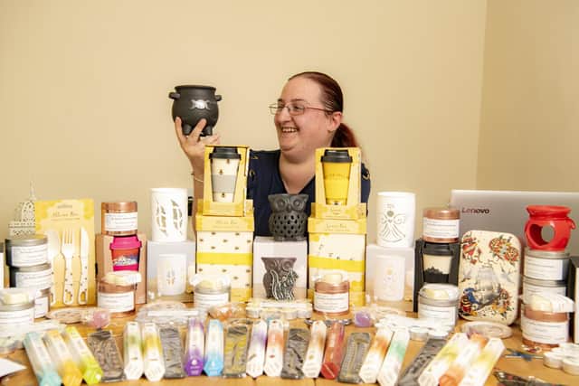 Michelle Haigh, 33, is the founder of Kitchen Witch Aromatherapy (Photo: Tony Johnson)