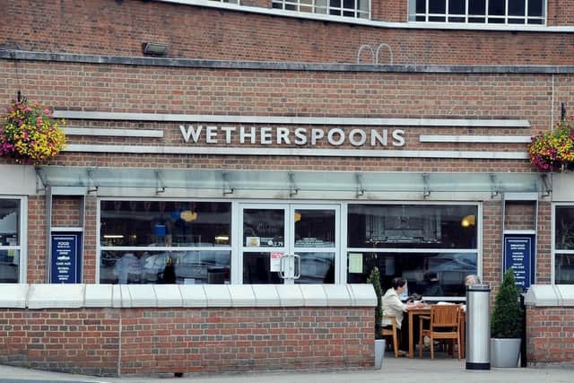 Wetherspoons, in Leeds City Station, will reopen on Friday