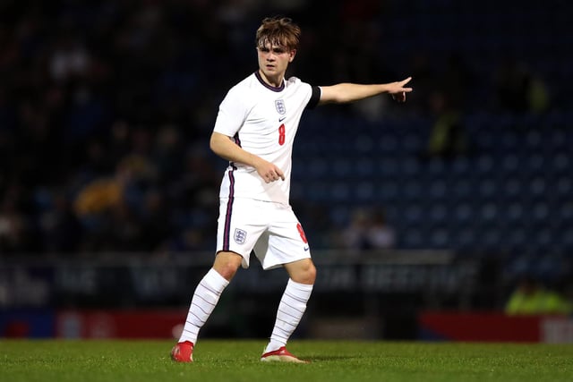 A player with an outside chance of making the England U21 group next summer is Lewis Bate, mainly due to the strength in depth the Young Lions boast in midfield. That said, a big season for the Chelsea academy graduate could pave the way for his inclusion (Photo by George Wood/Getty Images)