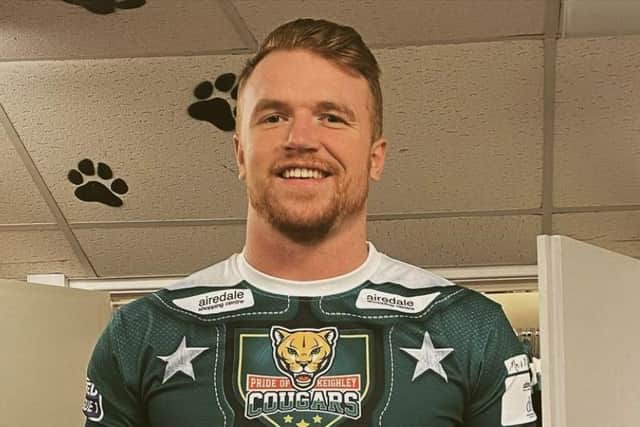 New Hunslet signing, Macauley Hallett. Picture: courtesy Hunslet RLFC