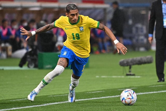 Raphinha has become a Brazil international since joining Leeds and now a regular starter. Moreover, the winger continually looks one of their best players. He looks a certainty for Qatar but whether that's with Leeds remains to be seen.
Photo by Catherine Ivill/Getty Images.
