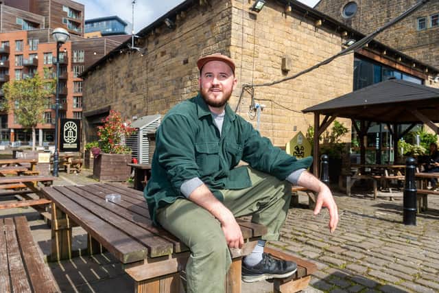 Hugo Monypenny, 32, is the founder of Good Boy Burger and Middle Eastern kitchen MorMor (Photo: James Hardisty)