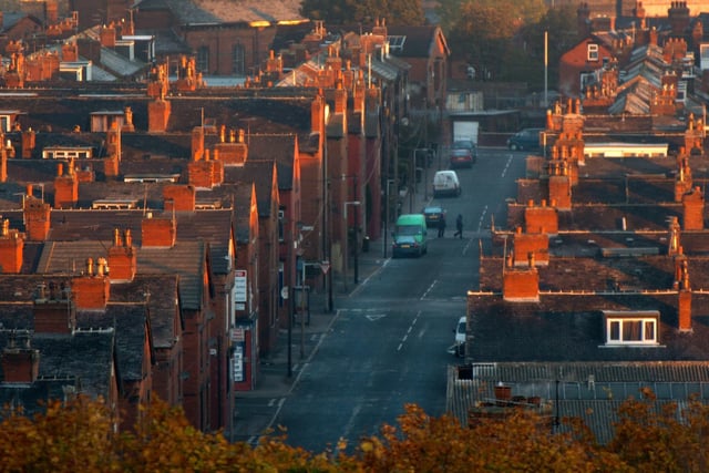 Early morning on the streets of Holbeck in November 2006.