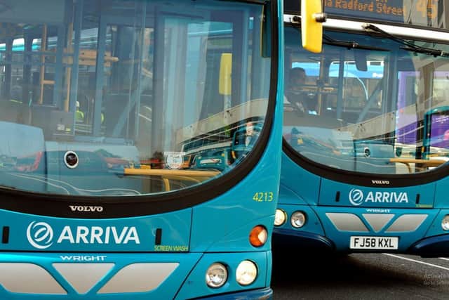The strikes have caused significant disruption, with no Arriva bus services running across the region until the industrial action ends. Picture: PA.