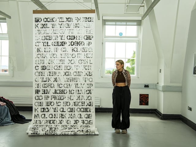 Work by Francesca Fryer (pictured).
