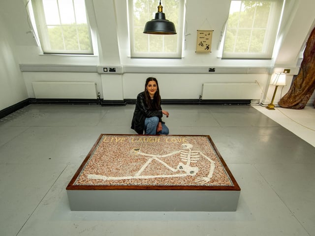 Work by Zoe Ley (pictured).