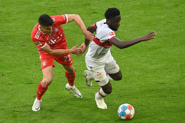 With his ninth league appearance of the season, Roca played 18 minutes of Bayern Munich's final home game, a 2-2 draw with VfB Stuttgart, before lifting the Bundesliga trophy at the Allianz Arena.