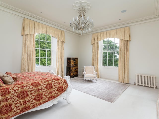 The two bedroom guest suite can easily be incorporated into the main house making eight bedrooms in total.