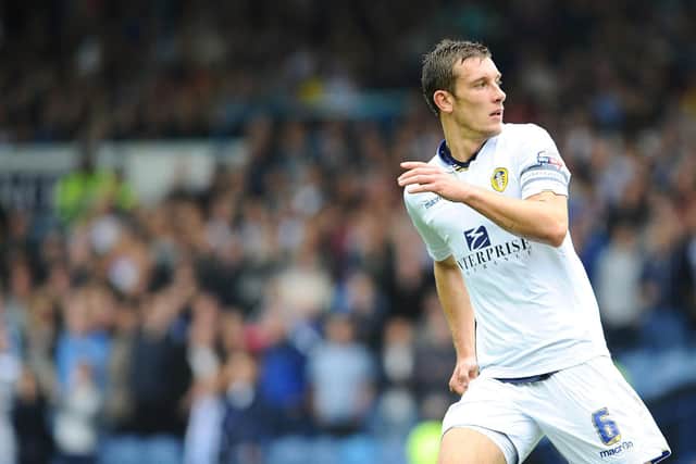 'DIFFICULT DECISION': Made by former Leeds United captain Jason Pearce, pictured during the Championship clash against Huddersfield Town of September 2014. Photo by Ryan Browne/Getty Images.