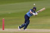 LEADING MAN: Yorkshire Vikings' Adam Lyth cracks one through the leg side against Durham in Friday night's Vitality Blast encounter at the Seat Unique Riverside Picture: Stu Forster/Getty Images