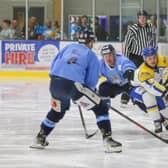 Leeds Knights' Lewis Baldwinwill return for the 2022-23 NIHL National season as a forward. Picture: Andy Bourke - Podium Prints