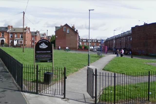 Tratham Park, Beeston, where the attack took place (Photo: Google)