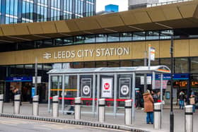 Services at Leeds City Station will be significantly reduced on strike days. Picture: James Hardisty