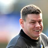 Tigers coach Lee Radford is excited about his new recruit. Picture by Bruce Rollinson.