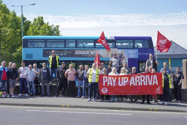 Arriva and Unite previously met to discuss terms last week but talks broke down following four hours of discussion. Picture: Scott Merrylees.