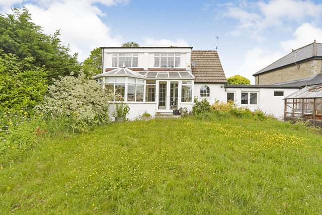 This three bedroom detached bungalow in Alwoodley is on the market for £600,000. Features include three reception rooms, a rear garden and a beautiful dining room.
