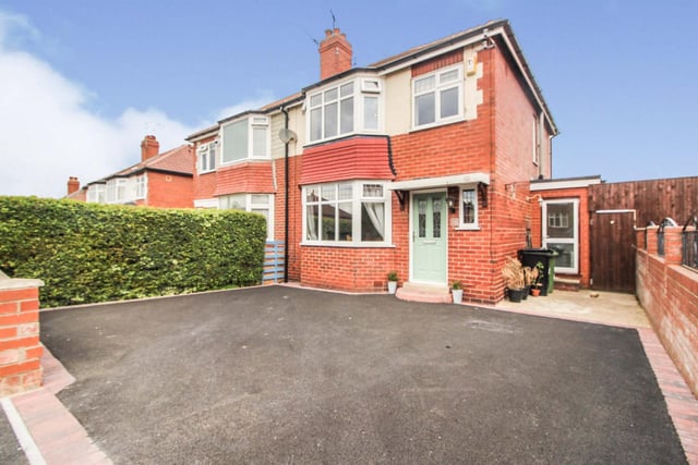This three bedroom semi-detached house in Whitkirk is on the market for £290,000. Features include two reception rooms, a rear garden and a dining room.