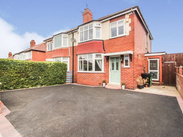 This three bedroom semi-detached house in Whitkirk is on the market for £290,000. Features include two reception rooms, a rear garden and a dining room.