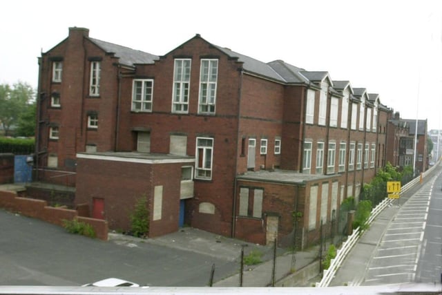 The former St Charles School building in Burmantofts which Emmaus Leeds bought to renovate into flats for the homeless.
