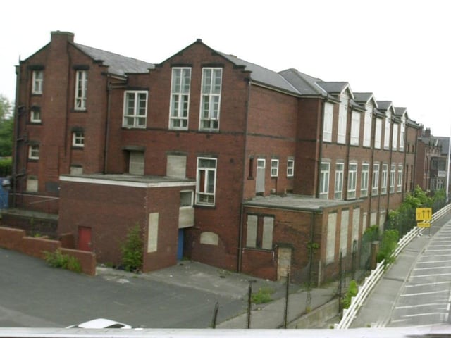 The former St Charles School building in Burmantofts which Emmaus Leeds bought to renovate into flats for the homeless.