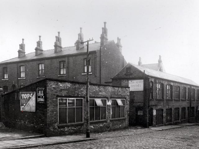 Clothing factoery 'Glen Henry Clothes Ltd' on Woerth Place pictured in April 1958.