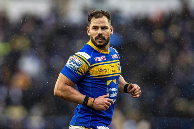 BACK IN THE GAME: Leeds Rhinos' Aidan Sezer returns from injury to face Super League rivals St Helens. Picture: Tony Johnson.
