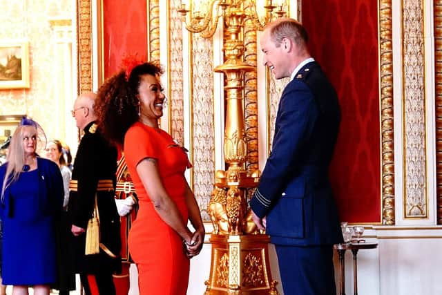 In January, Mel accepted her MBE on behalf of women suffering abuse “in all shapes and forms” (Photo: Yui Mok/PA Wire)