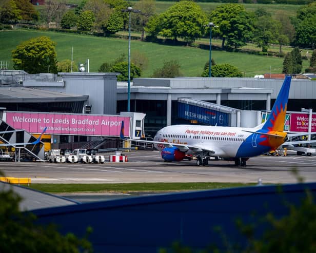 More than a quarter of LBA flights in April were delayed.