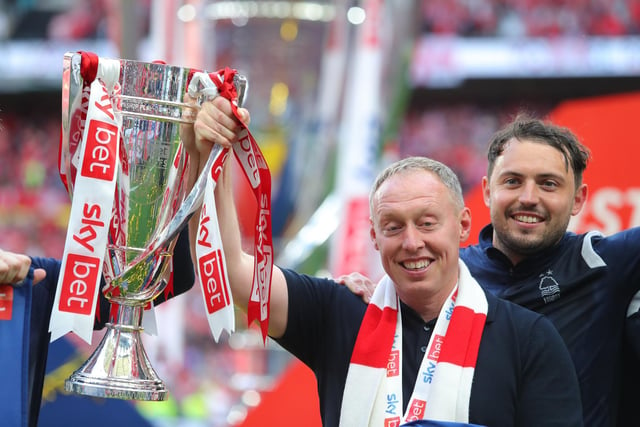 Championship play-off winning manager Steve Cooper is yet to bolster his Forest squad, but will be delighted to keep hold of sought-after forward Brennan Johnson (Photo by James Gill - Danehouse/Getty Images)