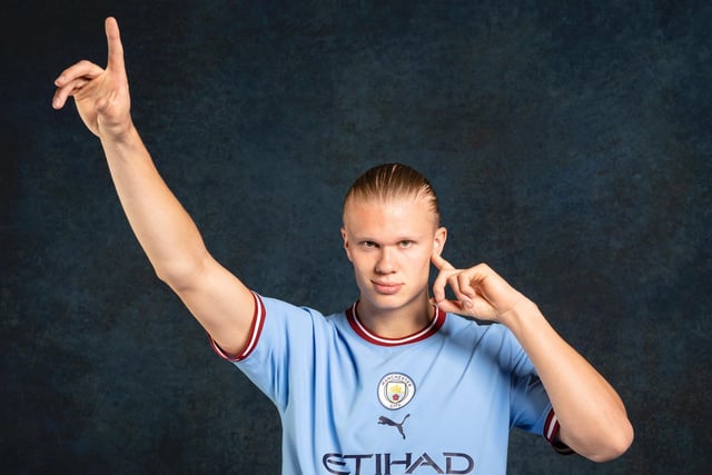 Erling Haaland becomes the Premier League's newest exciting addition joining Manchester City for £54 million (Photo by Lynne Cameron - Manchester City/Manchester City FC via Getty Images)