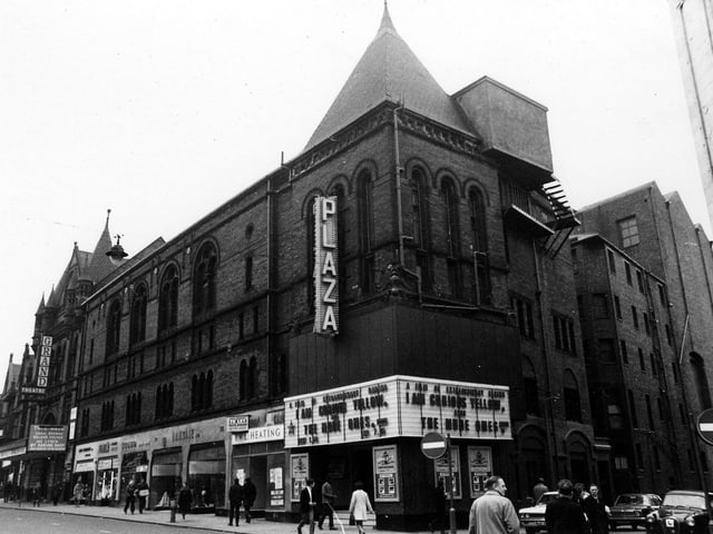 The Plaza Cinema on New Briggate. It closed in 1985.