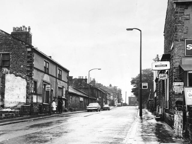 Town Street in Rodley pictured in July 1970.