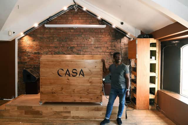 David started his business from a humble coffee machine - and Casa Leeds is now a destination for gluten-free diners (Photo: Jonathan Gawthorpe)