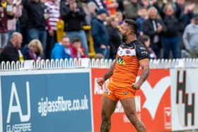 Kenny Edwards is staying at Castleford. Picture by Bruce Rollinson.