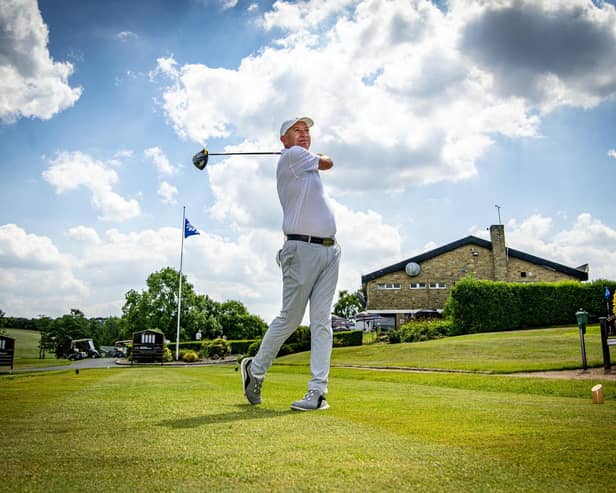Martin Heggie is aiming to raise £10,000 for the Motor Neurone Disease (MND) Association by playing 493 holes in seven days.