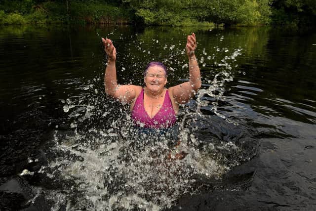 Anita Walker celebrated her milestone birthday year with 70 open water swims in 70 different locations.