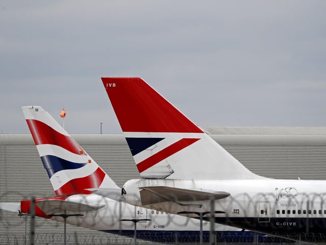 BA CityFlyer, a subsidiary of British Airlines, came in at second - with 86% of its flights arriving and leaving on time at LBA