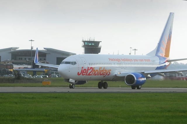 Jet2 has had the most flights in and out of LBA in 2022, and 83.9 per cent of them were on time