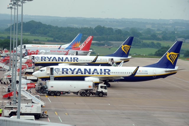 Dublin-based airline Ryanair had an on-time rate of 73.1%