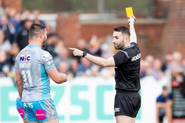 James Bentley has been sin-binned four times this season, including at Castleford over Easter. Picture by Allan McKenzie/SWpix.com