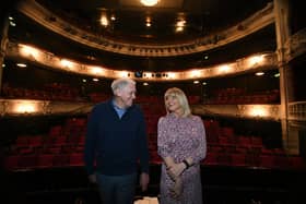 Harry Gration and Christine Talbot at York Theatre Royal ahead of bringing their show A Grand Yorkshire Night Out to the theatre and to Scarborough
cc Jonathan Gawthorpe