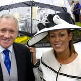 Look North couple Harry Gration and Christa Ackroyd arrive for the first day of Royal Ascot at York.  June 14, 2005.