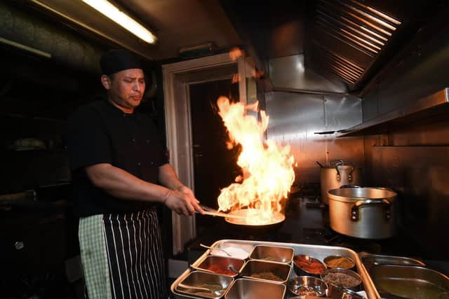 Azad boasts more than a decade of experience cooking in some of India's finest hotels (Photo: Jonathan Gawthorpe)
