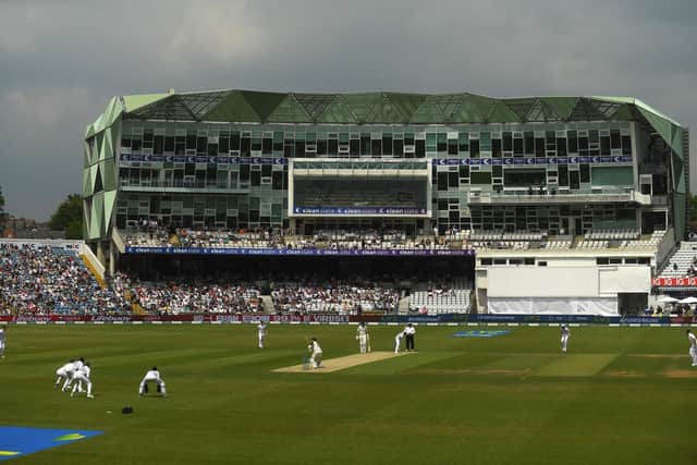 In order to combat the travel disruption for cricket fans, Yorkshire County Cricket Club is providing a park and stride at Becketts Park, as well as an additional parking facility at Cinder and Monument Moor.  Credit: Alex Davidson / Getty Images