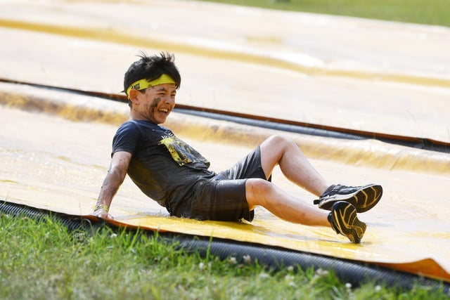 Marathon racers face 25 punishing obstacles, pushing their bodies to the limit.
