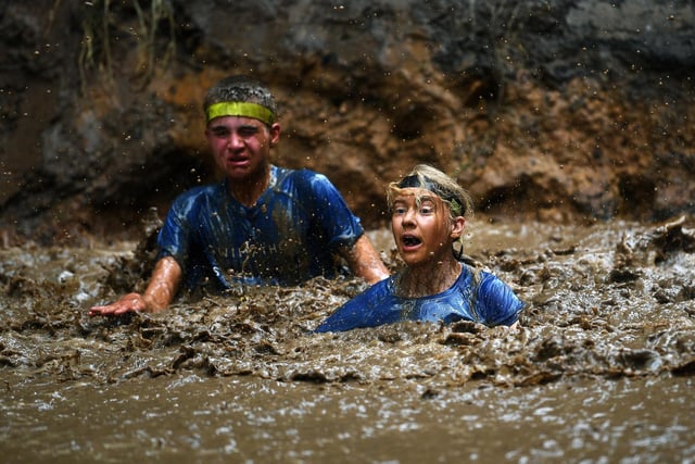 There is also room for younger warriors at the Great Northern Mud Run, with plenty of entries from under 18s this year.